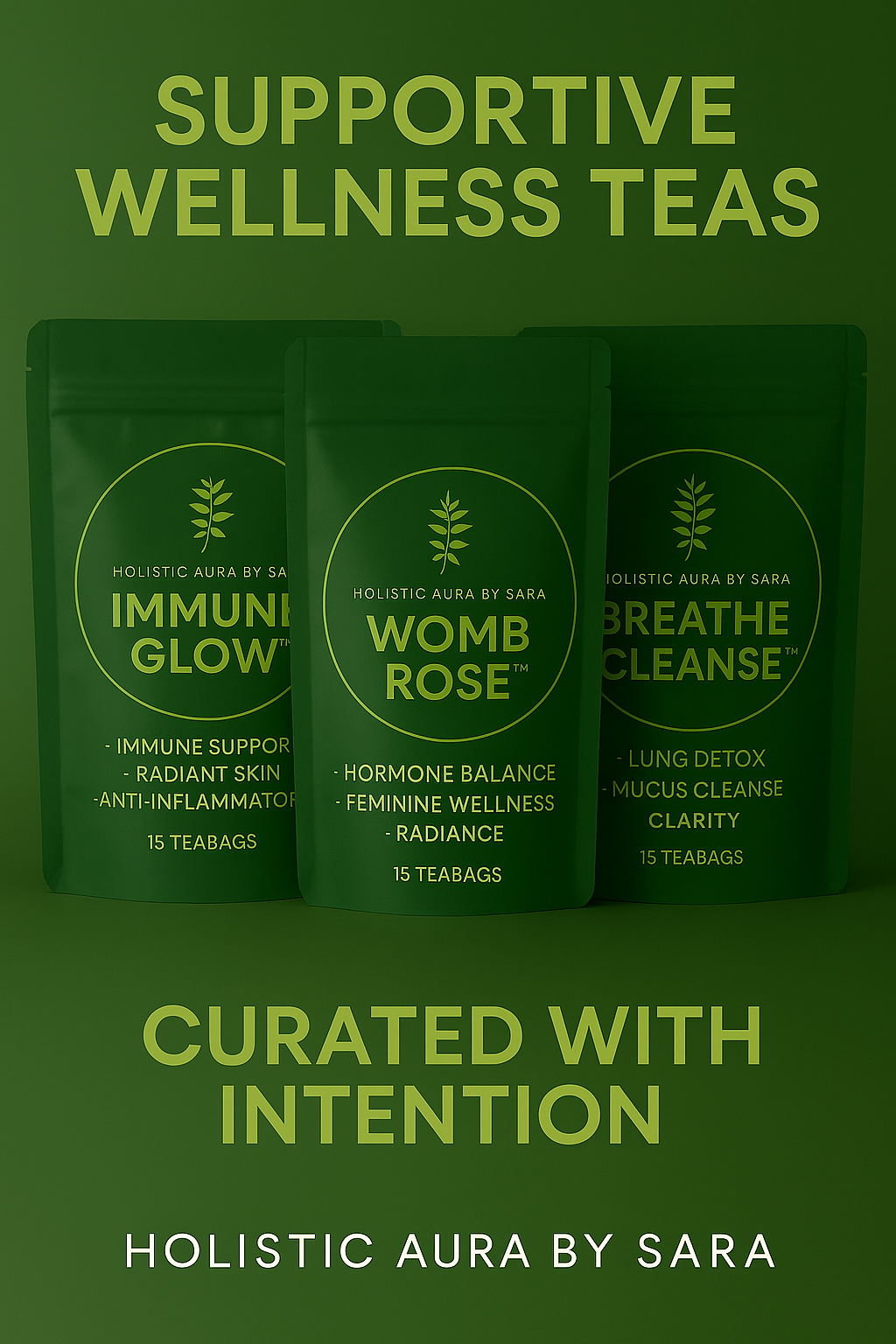 Holistic Aura Herbal Tea Collection